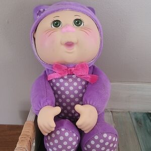 Purple Exotic Friends CPK Polka Dot Plush Doll